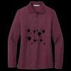 Women's Silk Touch Long Sleeve Polo Miniatura