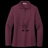 Women's Silk Touch Long Sleeve Polo Miniatura