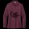 Women's Silk Touch Long Sleeve Polo Miniatura