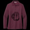 Women's Silk Touch Long Sleeve Polo Miniatura