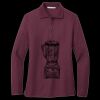 Women's Silk Touch Long Sleeve Polo Thumbnail