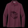 Women's Silk Touch Long Sleeve Polo Miniatura