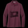 Women's Silk Touch Long Sleeve Polo Thumbnail