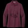 Women's Silk Touch Long Sleeve Polo Thumbnail