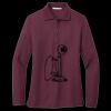 Women's Silk Touch Long Sleeve Polo Miniatura