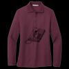 Women's Silk Touch Long Sleeve Polo Thumbnail