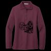 Women's Silk Touch Long Sleeve Polo Thumbnail