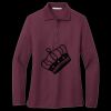 Women's Silk Touch Long Sleeve Polo Miniatura