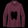 Women's Silk Touch Long Sleeve Polo Miniatura