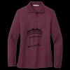 Women's Silk Touch Long Sleeve Polo Miniatura