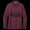 Women's Silk Touch Long Sleeve Polo Thumbnail