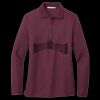 Women's Silk Touch Long Sleeve Polo Thumbnail