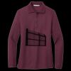 Women's Silk Touch Long Sleeve Polo Thumbnail