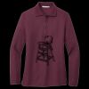 Women's Silk Touch Long Sleeve Polo Miniatura