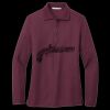 Women's Silk Touch Long Sleeve Polo Miniatura