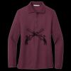 Women's Silk Touch Long Sleeve Polo Miniatura