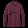 Women's Silk Touch Long Sleeve Polo Thumbnail