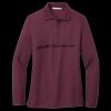 Women's Silk Touch Long Sleeve Polo Thumbnail