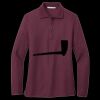 Women's Silk Touch Long Sleeve Polo Thumbnail