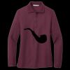 Women's Silk Touch Long Sleeve Polo Thumbnail