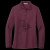 Women's Silk Touch Long Sleeve Polo Miniatura