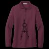 Women's Silk Touch Long Sleeve Polo Miniatura