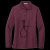Women's Silk Touch Long Sleeve Polo Thumbnail