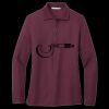Women's Silk Touch Long Sleeve Polo Miniatura