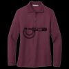 Women's Silk Touch Long Sleeve Polo Thumbnail