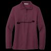 Women's Silk Touch Long Sleeve Polo Miniatura