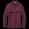 Women's Silk Touch Long Sleeve Polo Miniatura