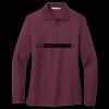 Women's Silk Touch Long Sleeve Polo Thumbnail