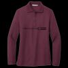 Women's Silk Touch Long Sleeve Polo Miniatura