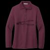 Women's Silk Touch Long Sleeve Polo Thumbnail