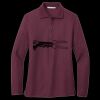 Women's Silk Touch Long Sleeve Polo Thumbnail