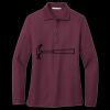 Women's Silk Touch Long Sleeve Polo Miniatura