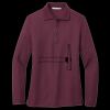 Women's Silk Touch Long Sleeve Polo Miniatura