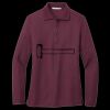 Women's Silk Touch Long Sleeve Polo Thumbnail