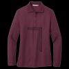 Women's Silk Touch Long Sleeve Polo Thumbnail