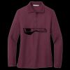 Women's Silk Touch Long Sleeve Polo Thumbnail