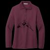 Women's Silk Touch Long Sleeve Polo Thumbnail