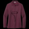 Women's Silk Touch Long Sleeve Polo Thumbnail