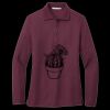 Women's Silk Touch Long Sleeve Polo Miniatura