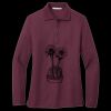 Women's Silk Touch Long Sleeve Polo Miniatura