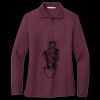 Women's Silk Touch Long Sleeve Polo Miniatura