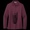 Women's Silk Touch Long Sleeve Polo Miniatura