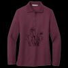 Women's Silk Touch Long Sleeve Polo Miniatura