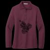 Women's Silk Touch Long Sleeve Polo Miniatura
