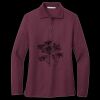 Women's Silk Touch Long Sleeve Polo Miniatura