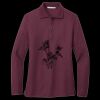 Women's Silk Touch Long Sleeve Polo Thumbnail